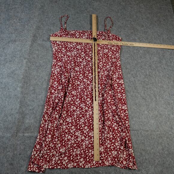 Reformation Dress Womens 10 Doris Mini Red White Daisy Floral Sleeveless - Picture 5 of 9